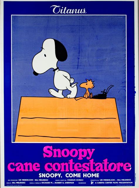 Charles Schulz Snoopy Come Home Original Lithograph Poster By