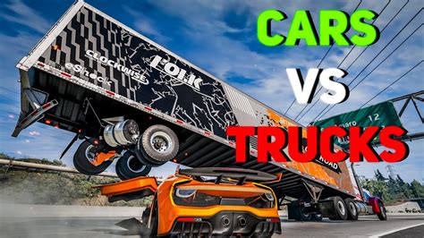 Cars Vs Trucks Beamngdrive 🚗 Youtube