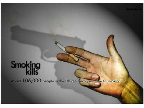 Examples Of Effective Non Smoking Adverts Teaching Resources