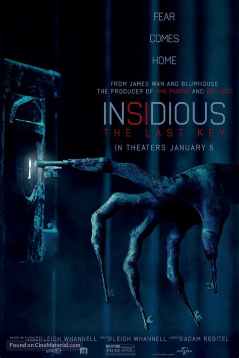 Insidious The Last Key 2018 Movie Poster
