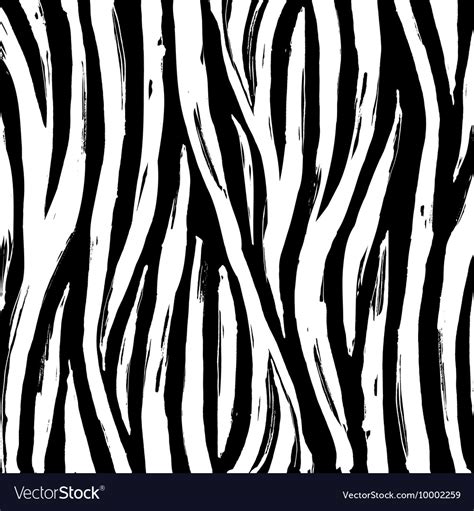 Black And White Zebra Print