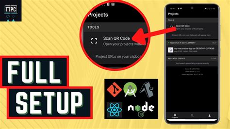 Setting Up React Native With Expo Emulator Android Device Youtube