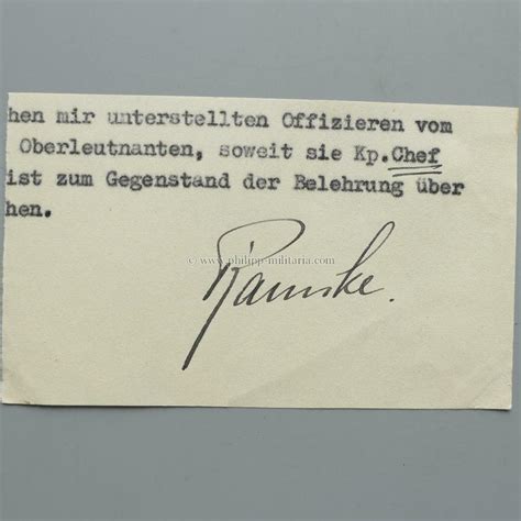 RAMCKE Hermann Bernhard General der Fallschirmjäger Philipp Militaria