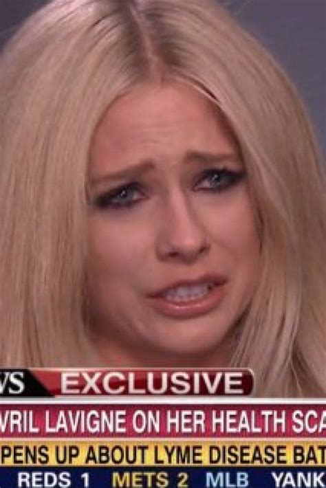 Avril Lavigne Breaks Down During Interview About Lyme Disease Good Health Tips Health Info