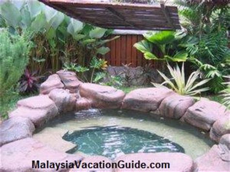 Water park in sungkai, perak, malaysia. Sungai Klah Hot Springs Park