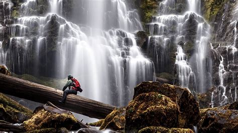 Capturing Proxy Falls Oregon With Winter Gate Closed
