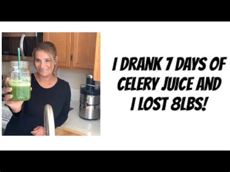 I DRANK CELERY JUICE FOR 7 DAYS AND THIS IS WHAT HAPPENED YouTube