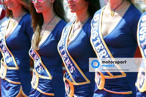 Fosters Grid Girls Formula One World Championship Rd11 British Grand Prix Race Day