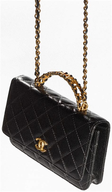 Chanel Wallet On Chain With Signature Handle Bragmybag