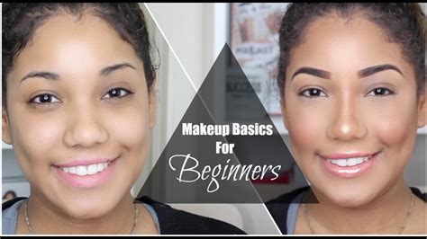 Makeup Basics For Beginners Eyebrow Foundation And Contour And Highlight