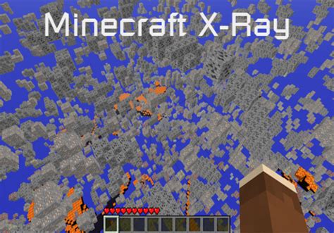 Minecraft Xray Mod V 132 Tools Mod Für Minecraft