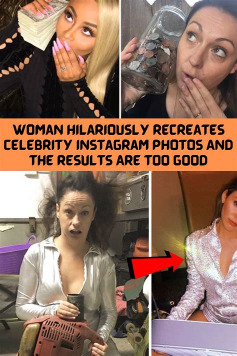 Woman Hilariously Recreates Celebrity Instagram Photos And The Results Are Too Good