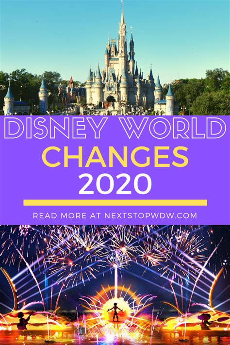 Disney World Changes 2020 What To Expect This Year Next Stop Wdw