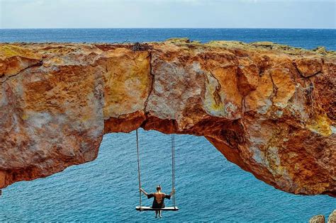 Portugal Algarve Benagil Caves Selfie Grutas De Benagil Cave Sea