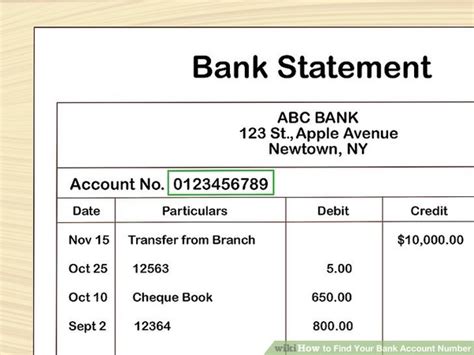 Your account number will be printed on each bank statement you receive, whether it arrived in your inbox online or in your mailbox as a paper statement. How to find my bank account number online - Quora