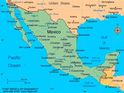 Mexico City Map Travelsfinderscom