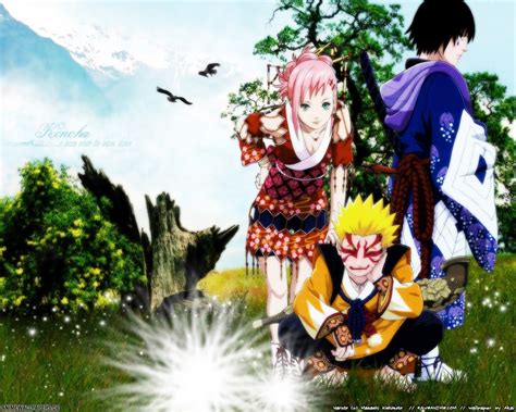 Naruto Sakura Sasuke Naruto Shippuuden Wallpaper 21119506 Fanpop