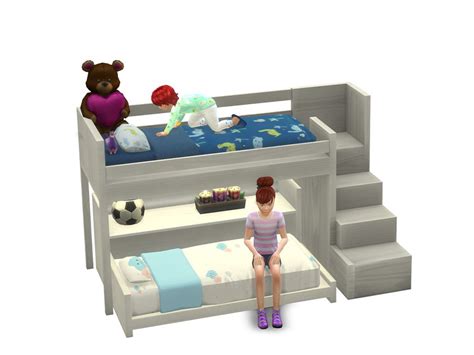 Functional Toddler Bunk Bed The Sims 4 Catalog