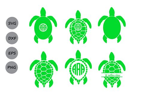 Multi Layered Turtle Svg For Cricut Layered Svg Cut File Best Free