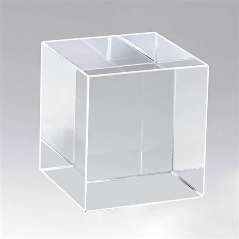 Crystal Transparent Display Block Clear Acrylic Cube Buy Large