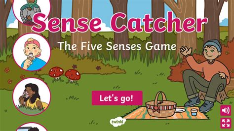 Sense Catcher The Five Senses Game Twinkl