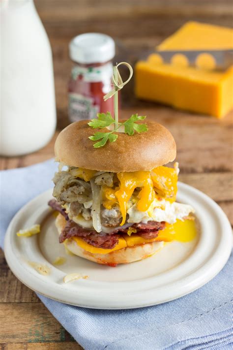 The Ultimate Breakfast Burger Sheknows