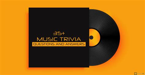 35 Music Trivia Questions And Answers Persudeed
