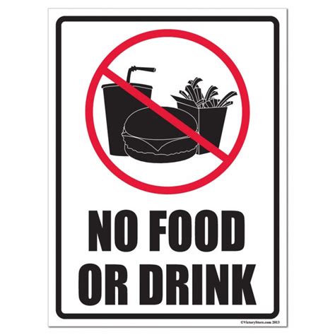 Printable No Food Or Drink Sign Get Your Hands On Amazing Free