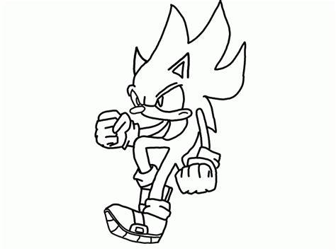 Print sonic coloring pages for free and color our sonic coloring! Dark Sonic Coloring Pages - Coloring Home