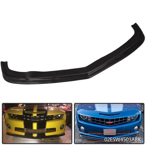Fit For Chevy Camaro Zl Style Front Bumper Lip Spoiler Wing