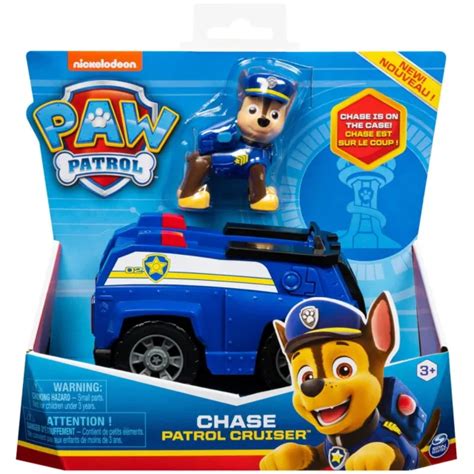 Nickelodeon Paw Patrol Chases Patrol Cruiser Nick Jr Mighty Pups Blue