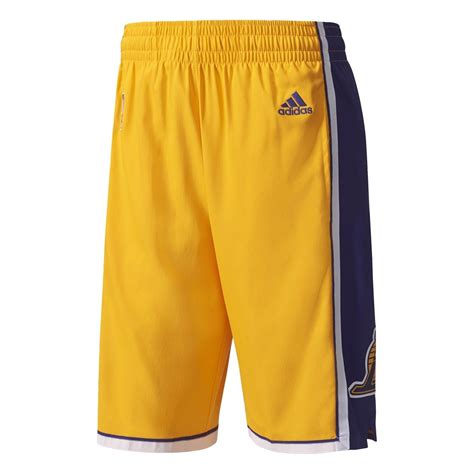 Adidas Nba Los Angeles Lakers Swingman Basketball Shorts A20641