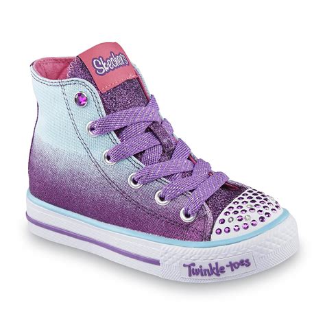 Buy mrp (non discounted) products of total amount worth rs. Skechers Toddler Girl's Twinkle Toes Lil Glammers Purple ...