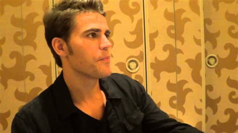 Paul Wesley The Vampire Diaries Interview Youtube