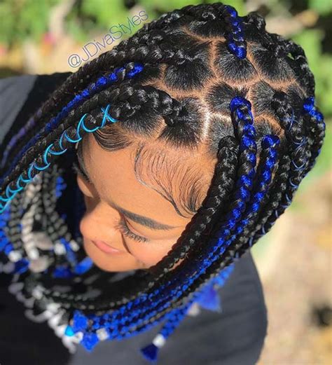 23 Short Box Braid Hairstyles Perfect For Warm Weather Stayglam Siznews