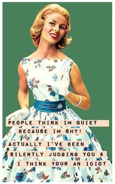 Pin By Jill On She S A Sassy Girl Retro Humor Vintage Humor