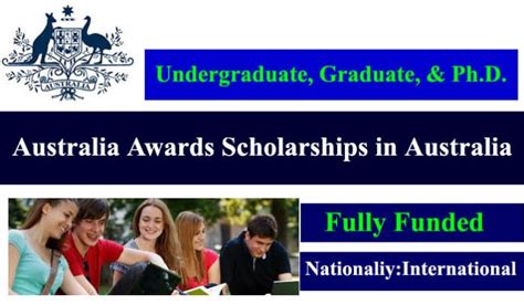 Australia Awards Scholarships 2023 2024 In Australia Fully Funded