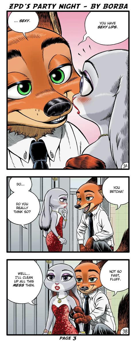 Pinterest Zootopia Comic Cute Disney Pictures Nick And Judy Comic
