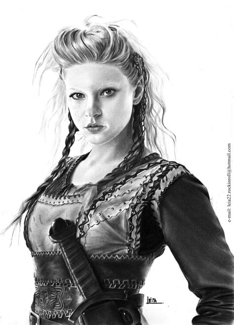 Lagertha Vikings In Léia Ollivers February 2019 Your Favorite