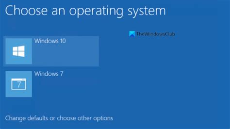 Choose An Operating System Screen Missing On Windows 10 Benisnous