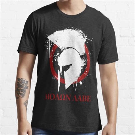 Molon Labe 2 T Shirt For Sale By Good4u Redbubble Molon Labe T