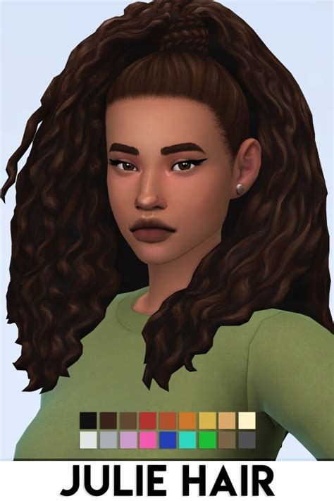 Julie Hair At Vikai Sims 4 Updates