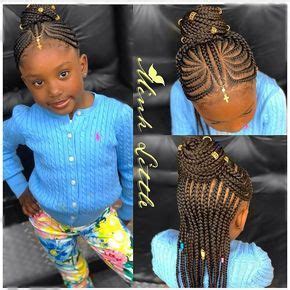 Easy cute hairstyles for 11 year old black girl, you can get a very perfect look by making a double bun with egyptian braids. Pin on kid braids