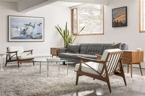 40 Mid Century Modern Living Room Ideas Photos