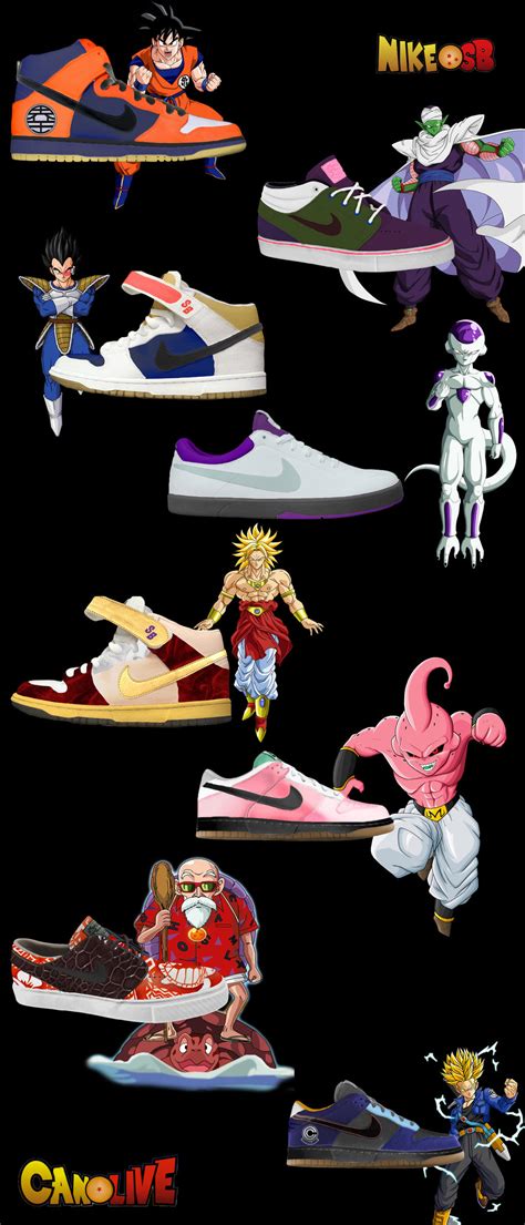 Headquartered in beaverton, oregon, nike is currently the world's largest. DragonBall Z Custom Nike SB Footwear by Can1Live on DeviantArt