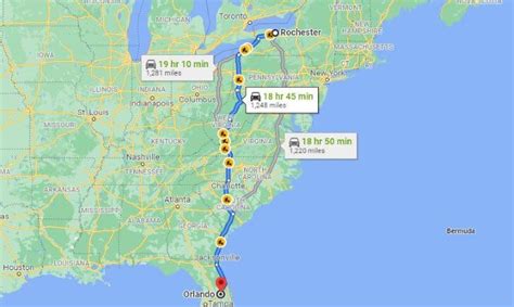 New York To Florida Road Trip Itinerary 2022