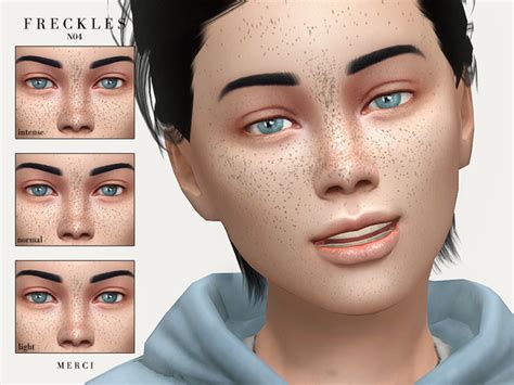 Freckles N04 By Merci At Tsr Sims 4 Updates