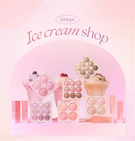 5月1日発売！dasique（デイジーク）の新作コスメ「アイスクリームコレクション」が可愛すぎる♡ Jocee