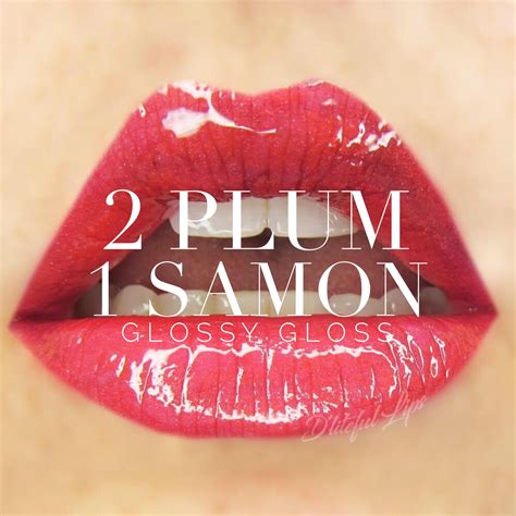 Plum And Samon Lipsense With Glossy Gloss Distributor