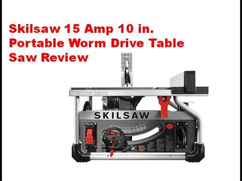 Skilsaw 10 Heavy Duty Worm Drive Table Saw 15 Amp Corded 41 Off